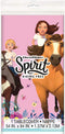 Unique Spirit Riding Free Rectangular Plastic Table Cover | 54" x 84" | 1 Pc...